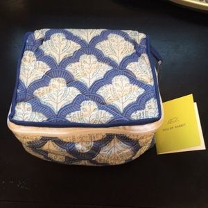 Roller Rabbit Jemina quilted jewelry pouch